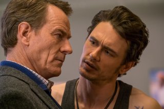 Proprio lui?: James Franco e Bryan Cranston in una scena del film