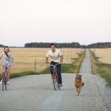 Qua la zampa!: Britt Robertson e Luke Kirby in una scena del film