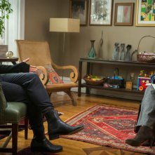 Split: James McAvoy e Betty Buckley in una scena del film