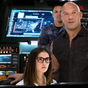 xXx - Il ritorno di Xander Cage: Vin Diesel, Ruby Rose e Nina Dobrev in una scena del film