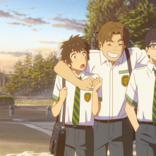 Your name. - Una scena del film d'animazione