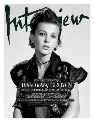 Millie Bobby Brown sul magazine Interview