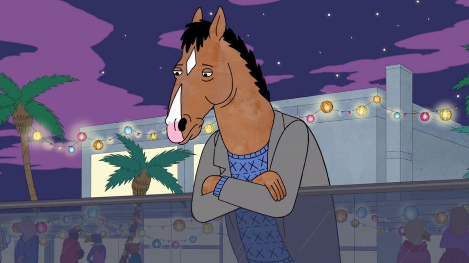 Bojack Horseman: il protagonista in una scena della serie