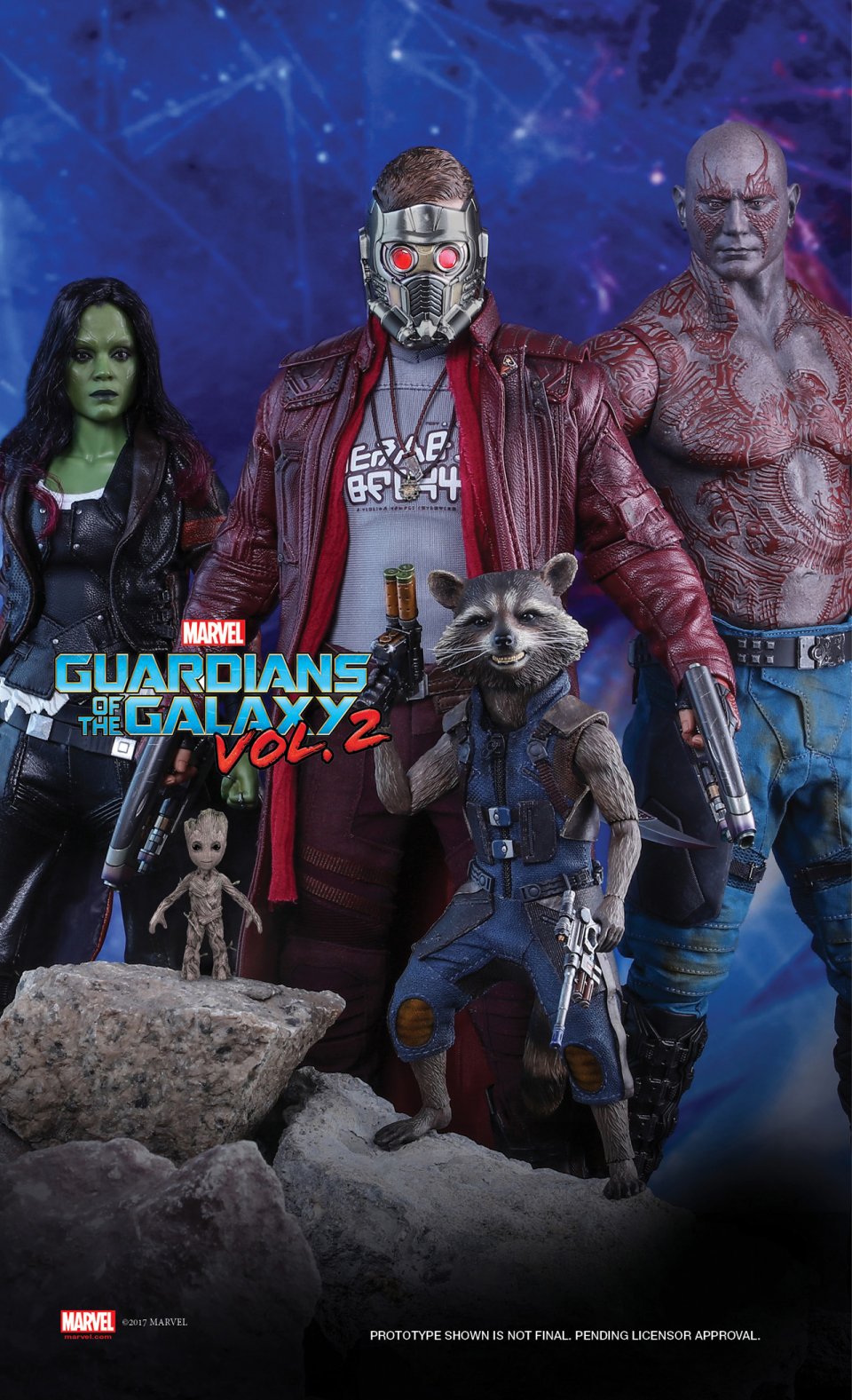 Guardiani della Galassia 2: le prime immagini dei prodotti Hot Toys