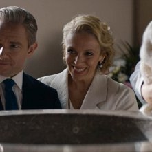 Sherlock: Martin Freeman e Amanda Abbington in The Six Thatchers