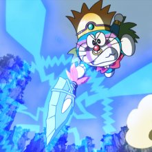 Doraemon Il film: Nobita e la nascita del Giappone - Un momento del film d'animazione