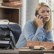 Homeland: Claire Danes in una foto della sesta stagione