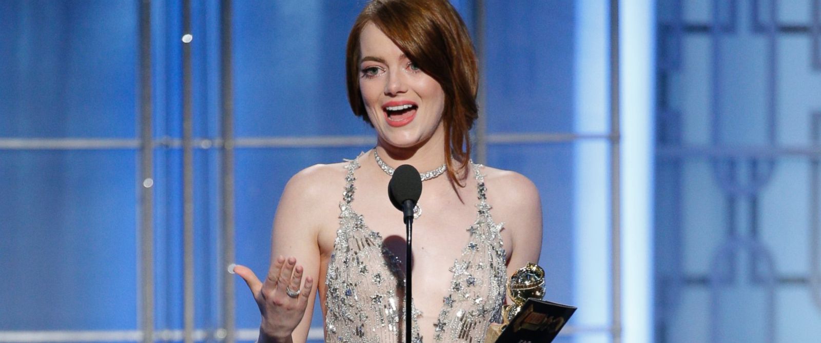 Uno scatto con Emma Stone