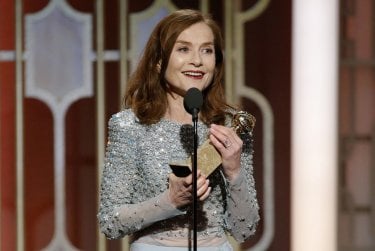 Golden Globes 2017: Isabelle Huppert premiata per Elle