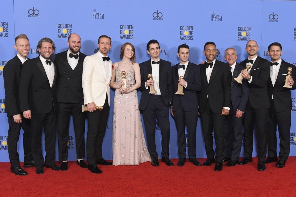 Golden Globes: il cast di La La Land