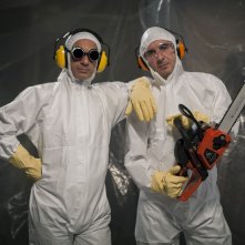 L'ora legale: Ficarra e Picone in un'immagine promozionale del film