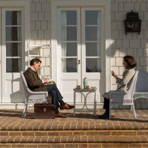 Jackie: Billy Crudup e Natalie Portman in una scena del film