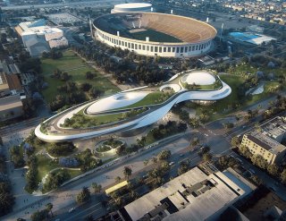Guerre stellari: un'immagine del museo dedicato a George Lucas