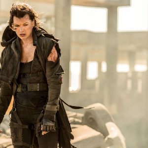 Resident Evil - The Final Chapter: Milla Jovovich in una scena del film