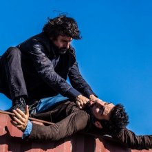 Smetto quando voglio - Masterclass: Luigi Lo Cascio ed Edoardo Leo in una scena del film