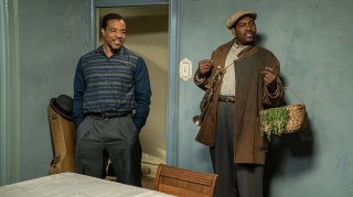 Barriere: Mykelti Williamson e Russell Hornsby in una scena del film