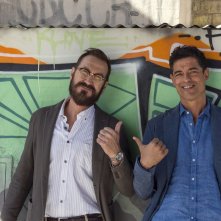 Beata ignoranza: Marco Giallini e Alessandro Gassman in un'immagine promozionale del film