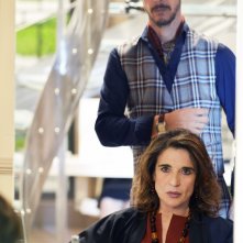 Il bello delle donne: Massimo Bellinzoni e Lina Sastri in una foto