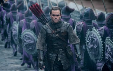 The Great Wall: Matt Damon in una scena del film