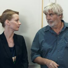 Vi presento Toni Erdmann: Sandra Hüller e Peter Simonischek in un momento del film