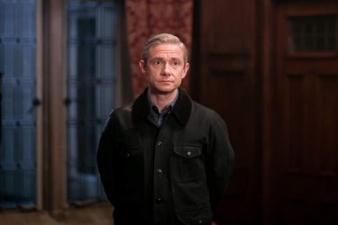 Sherlock: l'attore Martin Freeman in The Final Problem