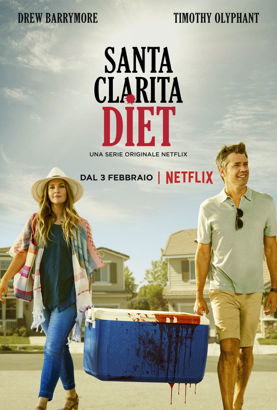 Santa Clarita Diet: un poster italiano della serie