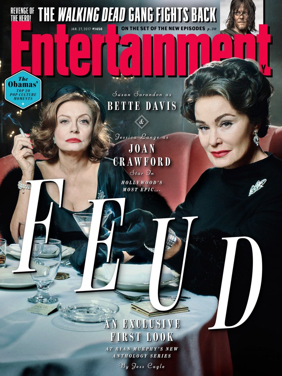 Feud: la copertina di Entertainment Weekly