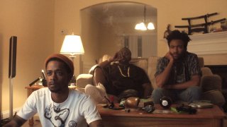 Atlanta: il cast in una scena della serie