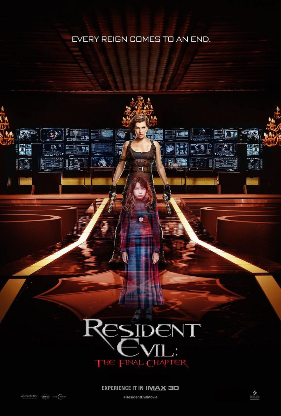 Resident Evil: The Final Chapter - un manifesto del film