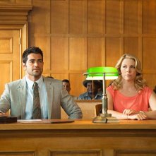 God's Not Dead 2: Melissa Joan Hart e Jesse Metcalfe in una scena del film
