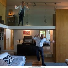 Mamma o papà?, Paola Cortellesi e Antonio Albanese in un'immagine del film