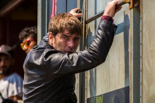 Smetto quando voglio - Masterclass: Libero De Rienzo in un momento del film