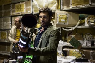 Smetto quando voglio - Masterclass: Edoardo Leo e Paolo Calabresi in un momento del film