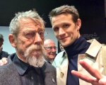 John Hurt, Matt Smith: 'E' stato fantastico lavorare con lui in Doctor Who'