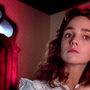Jessica Harper nella scena dei vermi in Suspiria