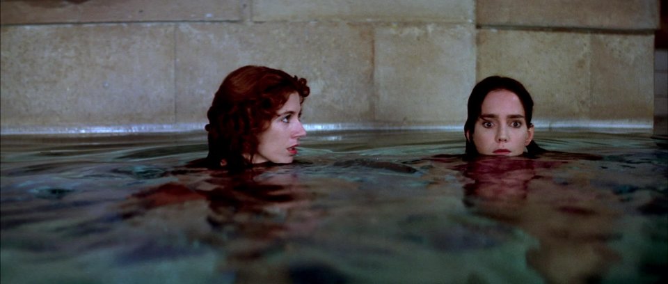 Stefania Casini con Jessica Harper in Suspiria