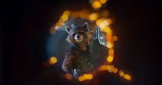 Guardiani della Galassia Vol. 2: Rocket Racoon in una scena
