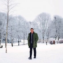 The Snowman: Michael Fassbender in una scena del film