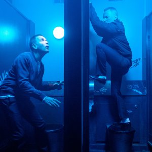 T2 Trainspotting: una scena con Ewan McGregor e Robert Carlyle