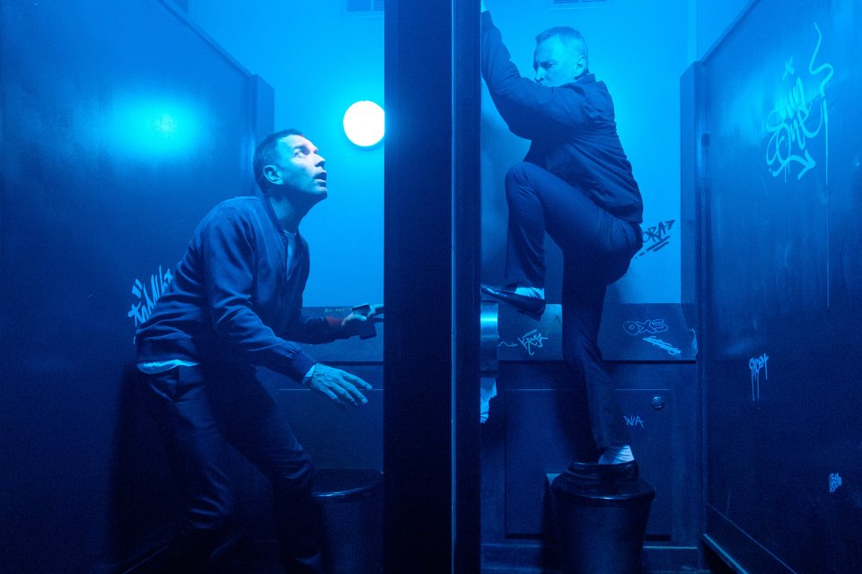 T2 Trainspotting: una scena con Ewan McGregor e Robert Carlyle