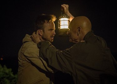 The Path: una foto degli attori Aaron Paul e Keir Dullea