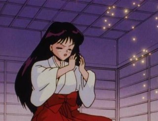Sailor Moon: Sailor Mars nelle sue vesti di sacerdotessa