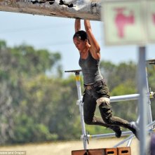 Tomb Raider: Alicia Vikander sul set del film
