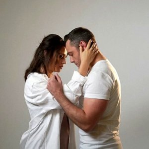 Tiziano Ferro con Carmen Consoli