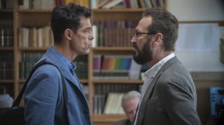 Beata ignoranza: Marco Giallini e Alessandro Gassman in una scena del film