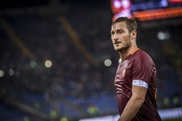 Il calciatore Francesco Totti