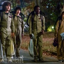 Stranger Things: i protagonisti in una foto della seconda stagione