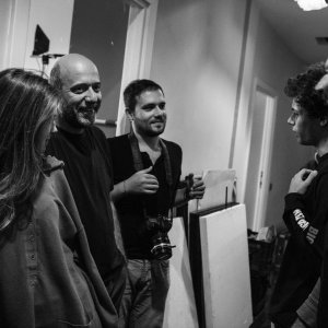 Esclusiva: Slam - Tutto per una ragazza, Barbara Ramella, Andrea Molaioli e Ludovico Tersigni in una foto dal set