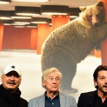 Paul Verhoeven e Diego Luna alla conferenza della giuria di Berlino 2017