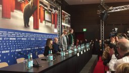 Trainspotting 2: Il cast arriva in sala conferenze a Berlino 2017